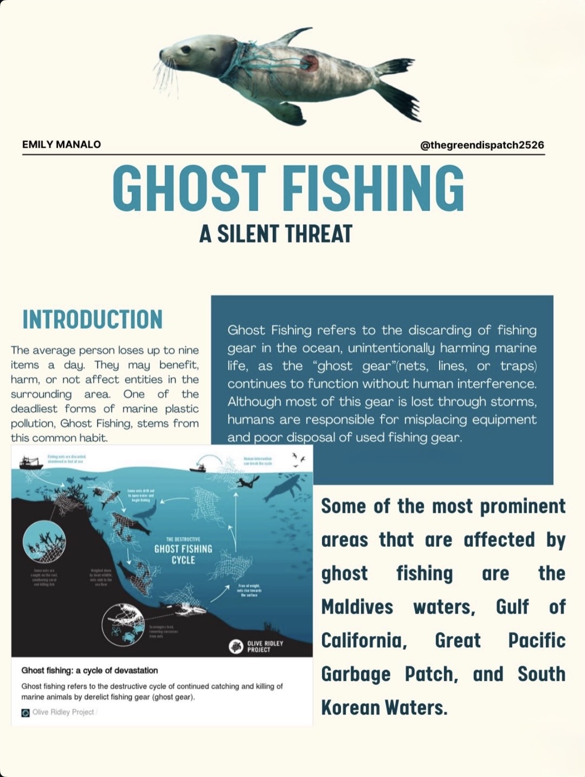 Ghost Fishing: A Silent Threat